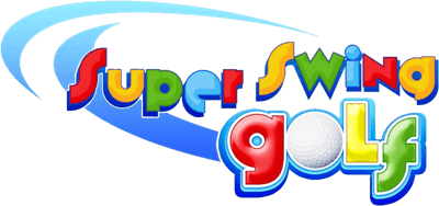 Super Swing Golf title screen for Wii